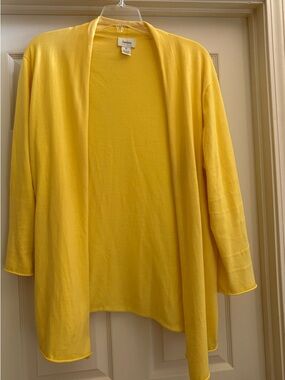Neiman Marcus Yellow Cotton Top